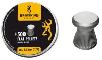 500 Browning Flat Pellets Diabolos 4,5mm