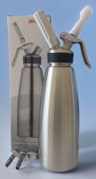 Profi Mosa Edelstahl Sahnespender 1 Liter Sahnebereiter