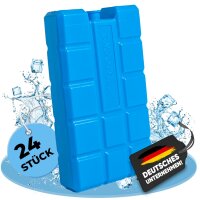 24 Stück NEMT 400 ml Kühlakkus Kühlelemente für Kühltasche oder Kühlbox bis 20h