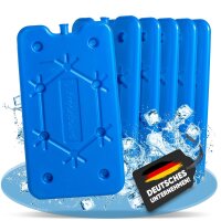 6 x 400 ml flacher Kühlakkus