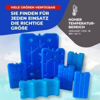 4 x 200 ml flacher Kühlakkus